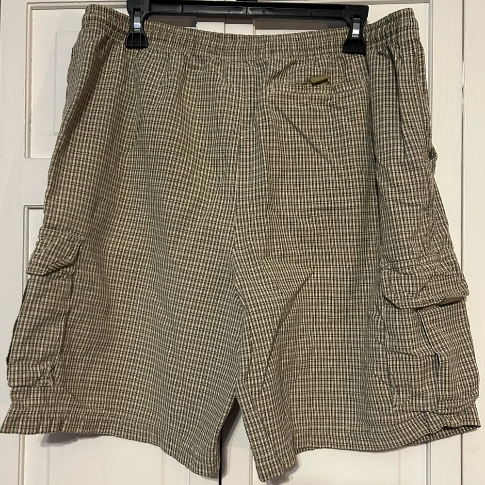 Men's Faded Glory Vintage 90’s Cargo Shorts 100% Cotton Size Large